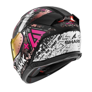 Shark Skwal i3 Hellcat Full Face Helmet - Black/Chrome/Violet