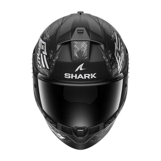 Shark Ridill 2 Molokai Full Face Helmet - Matte Black/White/Silver