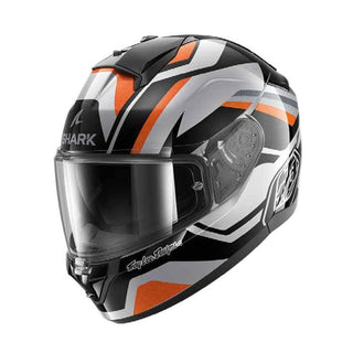 Shark Ridill 2 Apex Helmet - Troy Lee Designs - Silver/Black/Orange