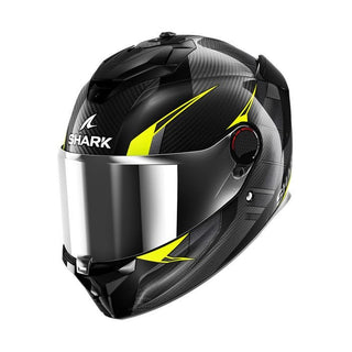 Shark Spartan GT ro Kultram Full Face Helmet - Carbon Black/Yellow