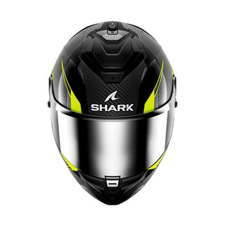 Shark Spartan GT ro Kultram Full Face Helmet - Carbon Black/Yellow