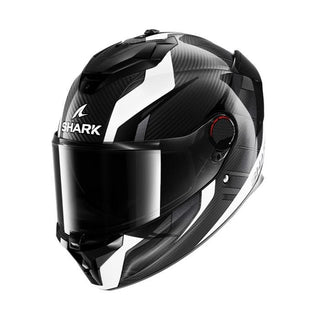 Shark Spartan GT ro Kultram Full Face Helmet - Carbon Black/White