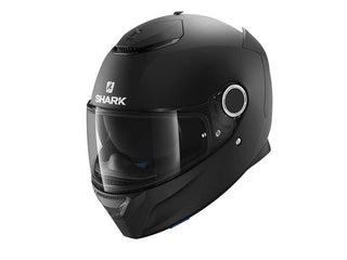 Shark Spartan Blank Helmet Matte Black