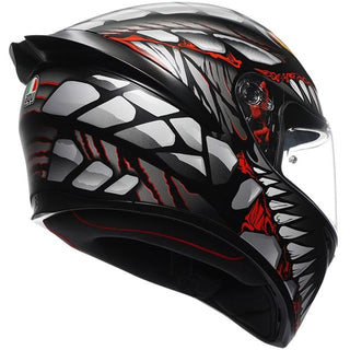 AGV K1 S Lyzard Helmet - Black/Grey/Red