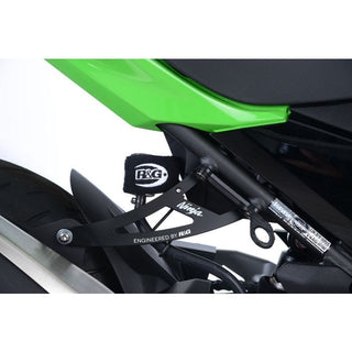 R&G Racing Exhaust Hanger & Footrest Blanking Plate kit for Kawasaki Ninja 250/400 '18- Z500 (Ninja) '24-