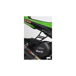 R&G Racing Exhaust Hanger (Single) Black for Kawasaki ZX6R 09-20\