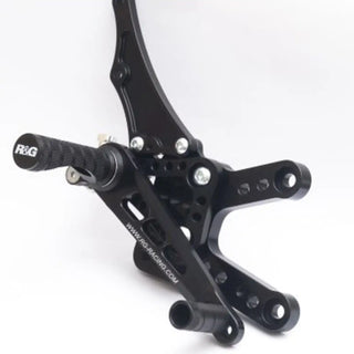 R&G Adjustable Rearsets for Yamaha YZF-R1 ('09 - '14)