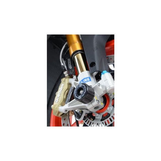 R&G Racing Fork Protectors Black for Aprilia RSV4 1100 Factory 19-20/RSV4-RF 15-18/RSV4-RR 15-20/Tuono V4 1100 15-16