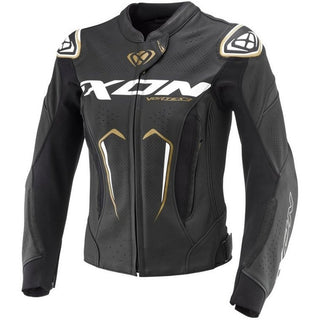 Ixon Vortex 3 Ladies' Jacket - Black/White/Gold