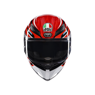 AGV K1 S Lion Helmet - Black/Red/White