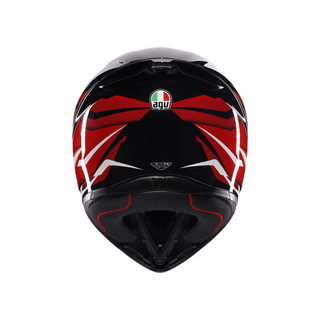 AGV K1 S Lion Helmet - Black/Red/White