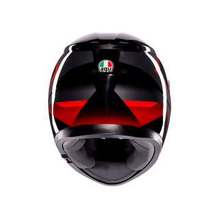 AGV K3 Striga Hemet - Matt Black/Grey/Red