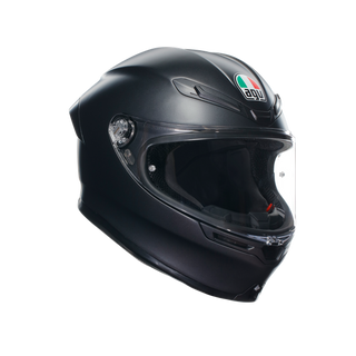 AGV K6 S Motorcycle Full Face Helmet - Matt Black