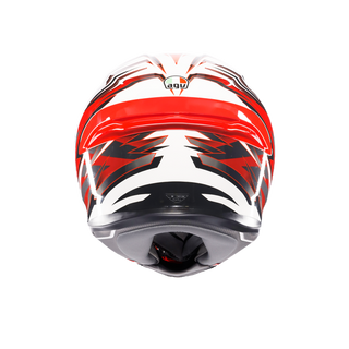 AGV K6 S Reeval Helmet - White/Red/Grey