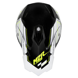 M2R X3 Replacement Peak for Sabre PC-6 - Gloss White
