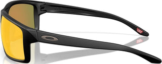 Oakley Gibston XL Matte Black Sunglasses With Prizm Ruby Polarised Lens