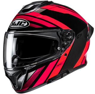 HJC C71 Faber Series MC-1 Full Face Helmet - Grey/Blue/Red