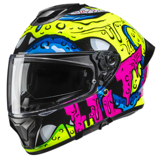 HJC C71 Squeeze MC-32H Motorcycle Full Face Helmet