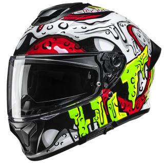 HJC C71 Squeeze MC-41 Motorcycle Full Face Helmet