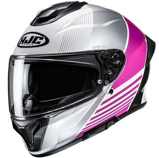 HJC C71 Morix Series MC-8 Full Face Helmet - Black/Grey/Pink