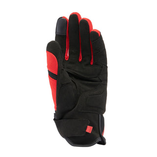 Dainese Mig 3 Air Tex Gloves - Black/Red-Lava