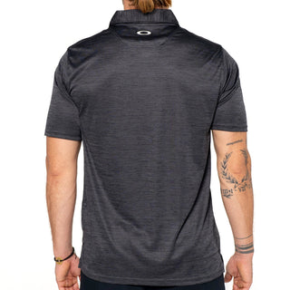 Oakley O Hydrolix Galaxy Polo Collar T-Shirt - Blackout