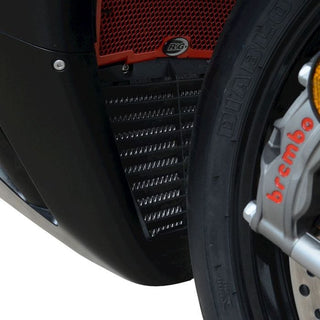 R&G Oil Cooler Guard, BLACK, Honda CBR1000RR-R(SP) '20-