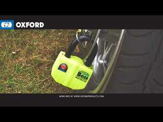 Oxford Boss46 16mm Padlock - Yellow (Unpackaged)