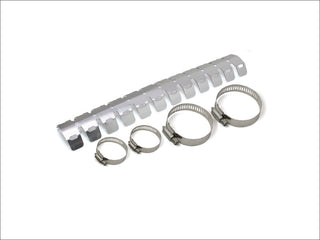 DRC Universal 2 Stroke Exhaust Pipe Guard - Titanium