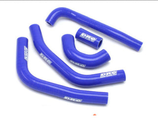 DRC Radiator Hose Kit for Kawasaki KXF250 2009-2016 - Blue