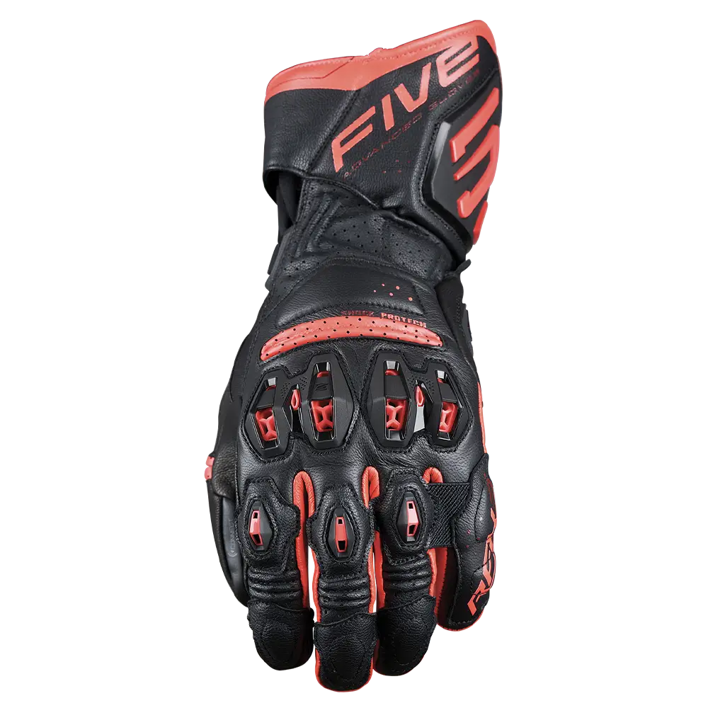 Five RFX-3 EVO Racing Gloves - Black/Red – MotoHeaven