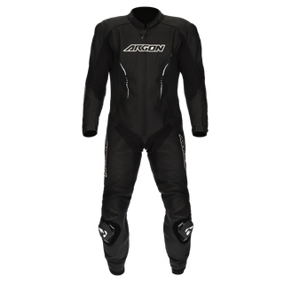 Argon Evade 1 Piece Race Suit - Black/White