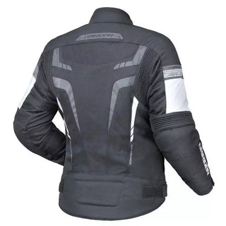 Dririder Air Ride 5 Ladies Motorcycle Jacket - Black/White/Grey