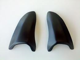 Arai VX-Pro3 XD3 Rear Diffuser Vent Tint Set - Frost Black