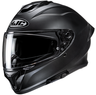 HJC C71 Semi-Flat Full Face Helmet - Black