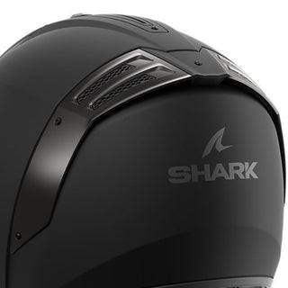 Shark Spartan RS Replacement Spoiler - Chrome Dark (XS-MD)