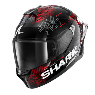 Shark Skwal Cup Speed-Vibe Full Face Helmet - Black / Red / Silver