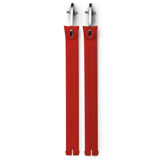 Sidi #45 Crossfire 1&2 Straps Extra Long - Pair - Fluro Red