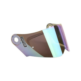 Simpson Darksome Helmet Visor - Iridium