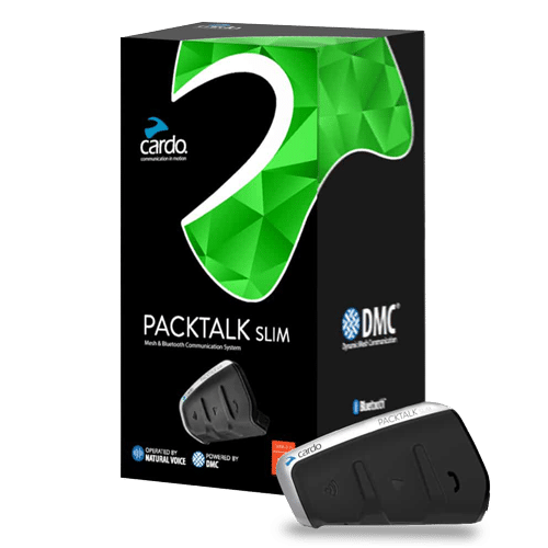 Cardo PACKTALK SLIM (JBL Audio) Bluetooth Intercom - DUO KIT