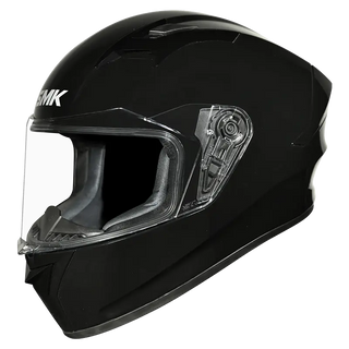 SMK Stellar Solid (GL200) Full Face Helmet - Black
