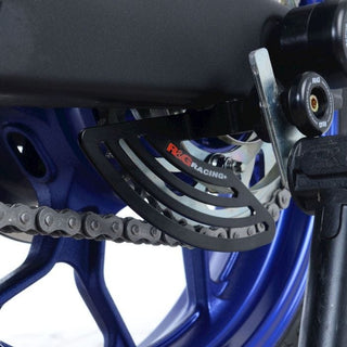 R&G Toe Chain Guards - Toe Guard Yamaha YZF-R1/R1M '15- and MT-10 '16- & SP '17- ,Yamaha Tracer 9 (GT) '21- & Yamaha MT-09 (SP) '21- models
