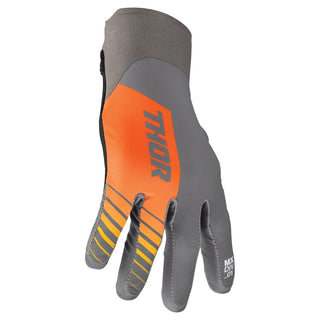 Thor Agile Analog Gloves - Charcoal/Orange