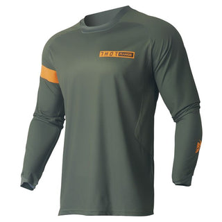 Thor Range Jersey - Army/Orange