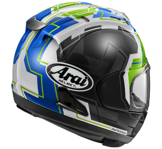 Arai RX-7V Evo JR 65 Green Helmet