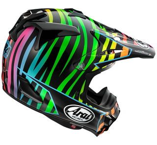Arai MX-V EVO Van Beveren Off-Road Full Face Motorcycle Helmet - Multi