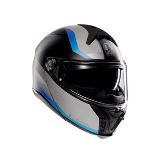 AGV Tourmodular Stary Helmet - Matt Black/Grey/Blue