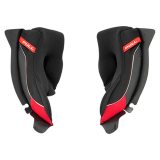 KYT TT Revo Helmet Cheek Pads - Black / XS