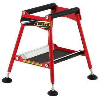 Unit Adjustable Solid Fit Bike Stand - Red