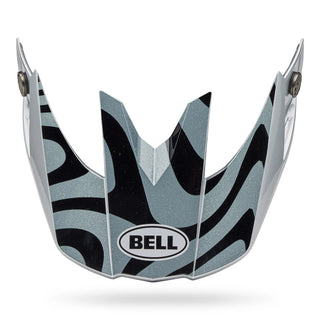 Bell Moto-10 Cortex Helmet Peak - Silver / Grey